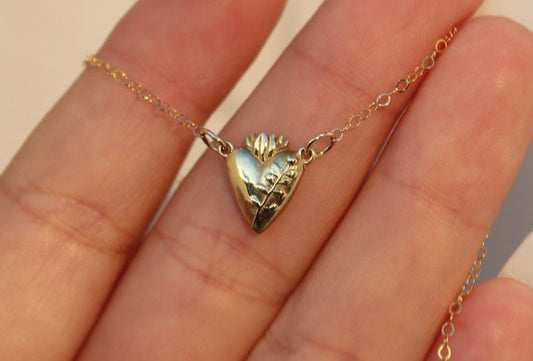 Chaste Heart Of St. Joseph Necklace