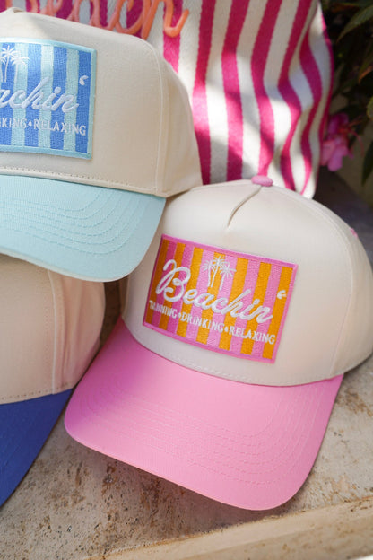 Beachin' - Vintage Trucker Hat