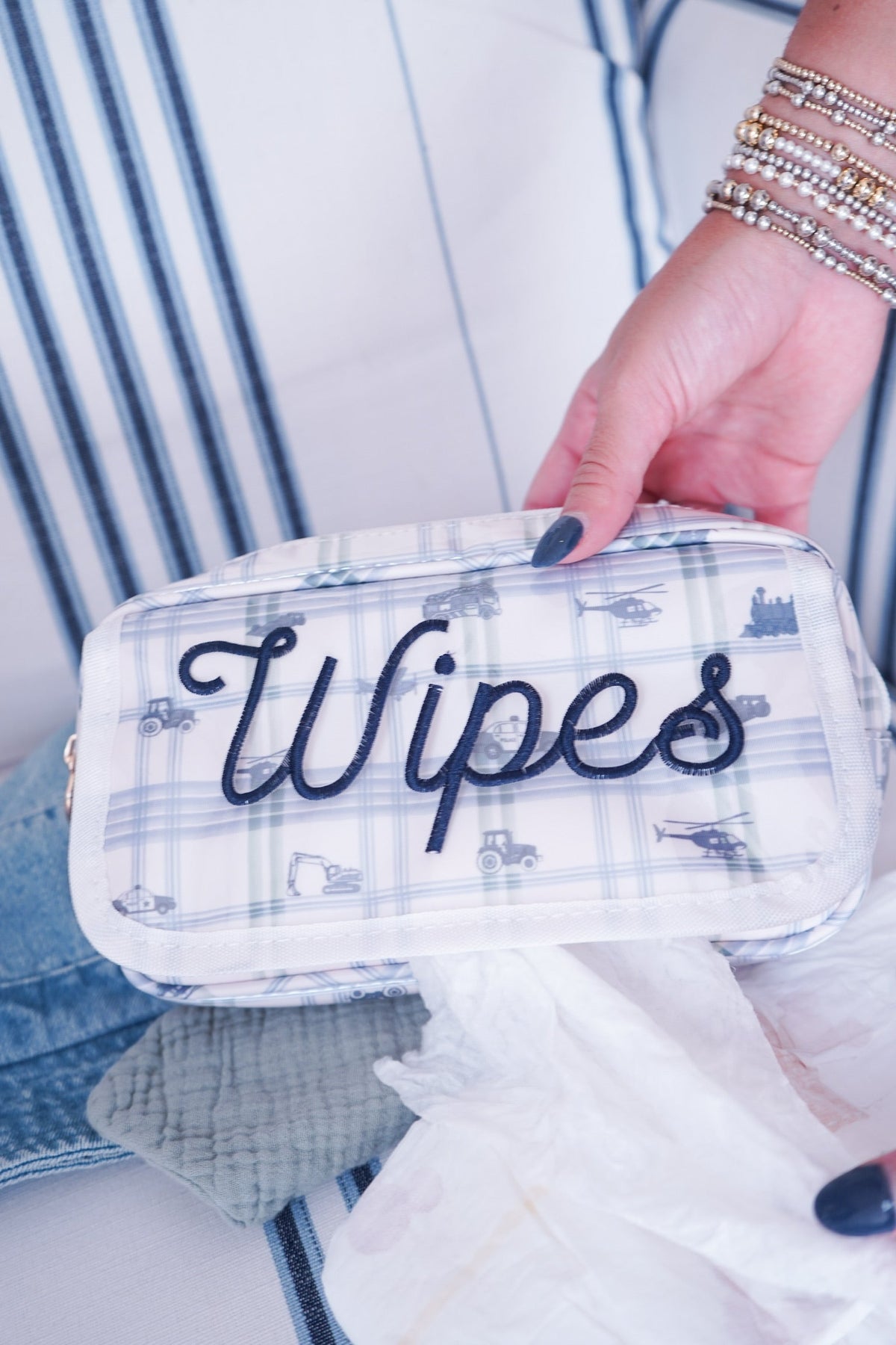 Wipes Pouch - Clear Coat Bag