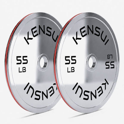 Calibrated Chrome Weight Plates (LBS)