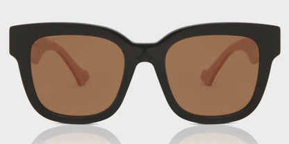 Gucci GG0998S-005 52 Women’s Sunglasses | Black/Pink Pearl Frame | Authentic Luxury (UPC 889652356174)