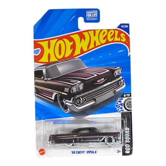 Hot Wheels '58 Chevy Impala | Rod Squad Series 8/10