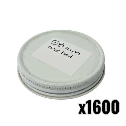 58mm Metal Jar Lid