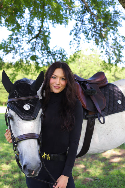 Horse Bonnet | Black Ice