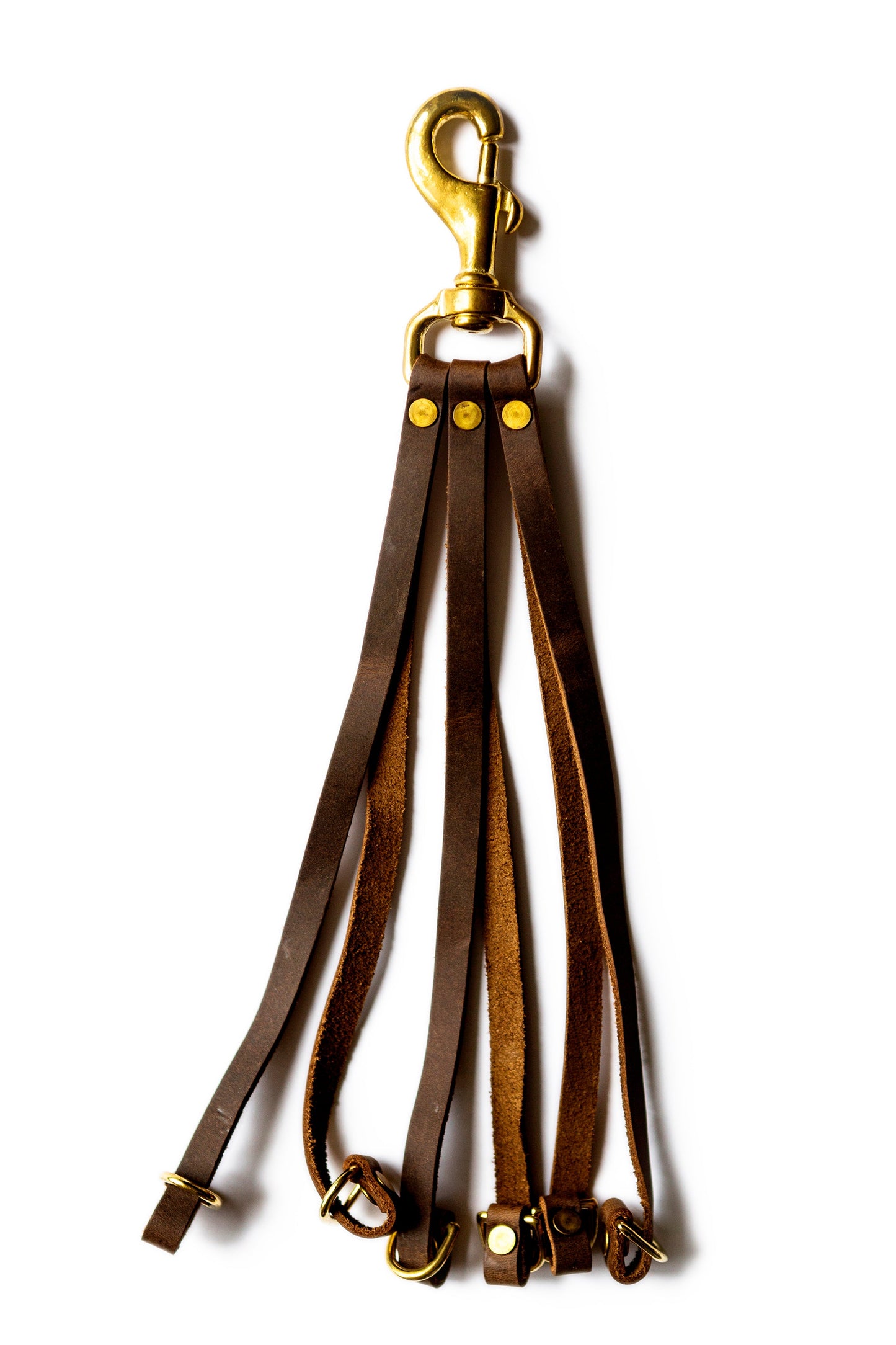 Single Leather Duck Tote Drop