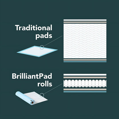 BrilliantPad Replacement Rolls (2-Pack)