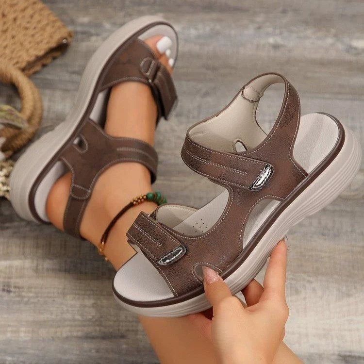 Women's Velcro Open Toe Sandals