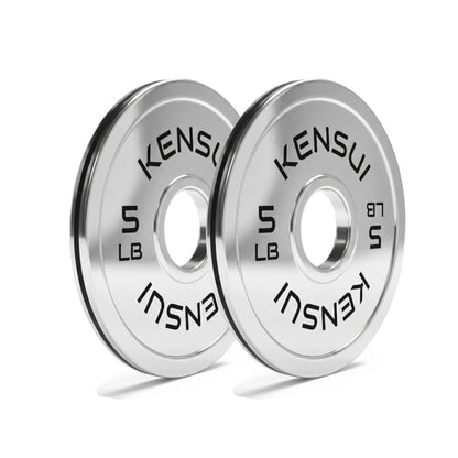 Calibrated Chrome Weight Plates (LBS)