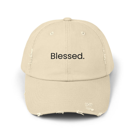 Blessed. Distressed Classic Hat