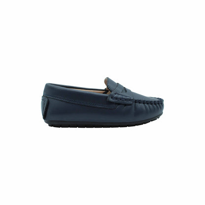 Navy Leather