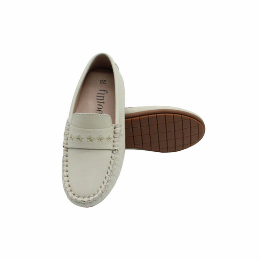 Beige Leather