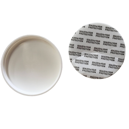 63mm Plastic Lids with Liner