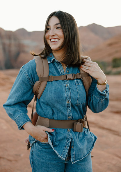Coco Desert - Baby Carrier With A Pocket
