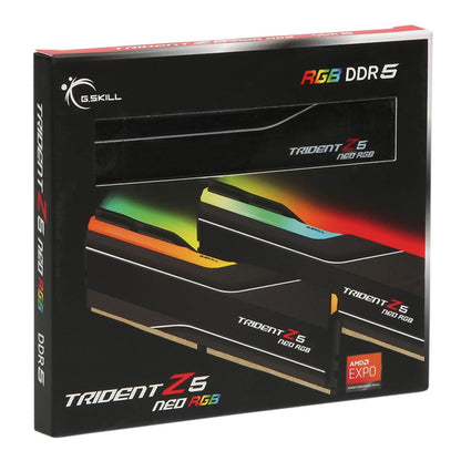 G.Skill Trident Z5 Neo RGB 32GB (2x16GB) DDR5-6000 CL30 Desktop Memory Kit AMD EXPO