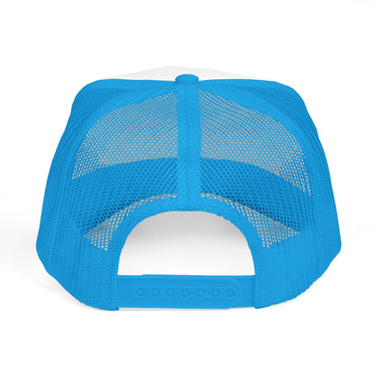 Patriox Trucker Hat — Patriotic Logo Mesh Cap ("Liquid Oxygen — Water for Health Freedom")