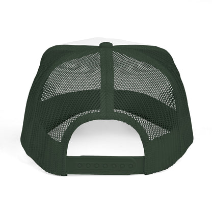 Patriox Trucker Hat — Patriotic Logo Mesh Cap ("Liquid Oxygen — Water for Health Freedom")