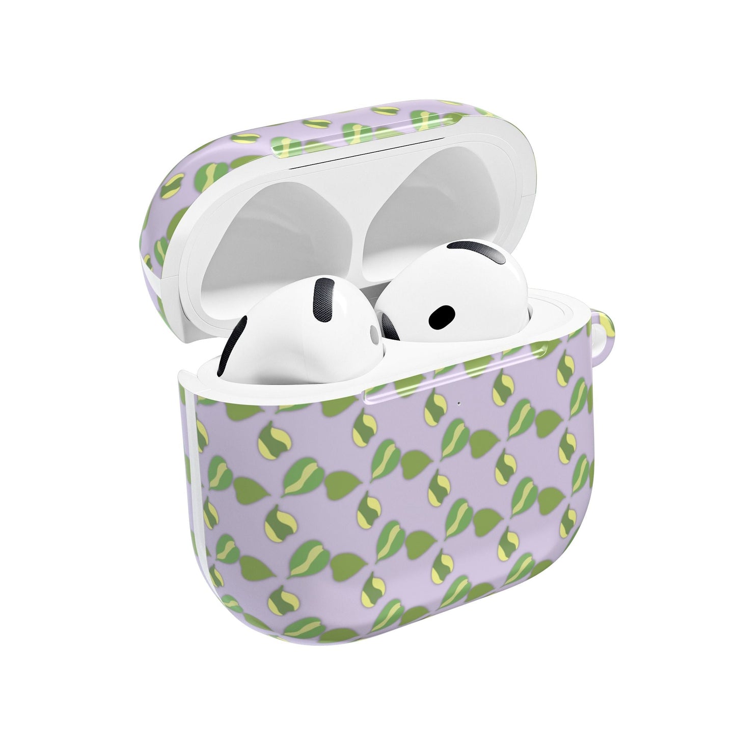 Hoya Kerrii Pattern Earbud Case – Slim Protective Cover With Carabiner