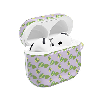 Hoya Kerrii Pattern Earbud Case – Slim Protective Cover With Carabiner