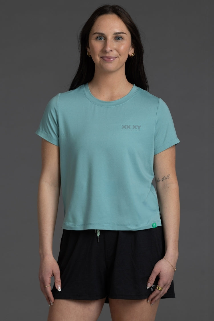 Honest Crop Tee with Logo (XX)