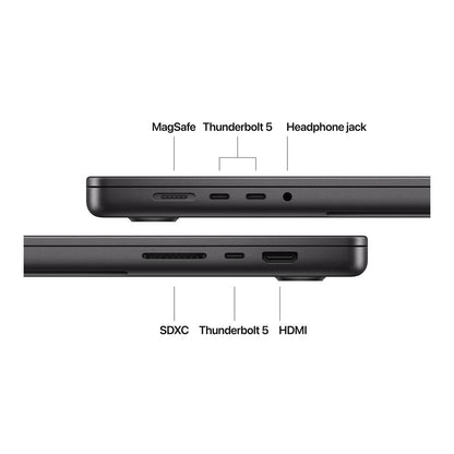 Apple MacBook Pro 16-inch M4 Pro 14-Core 48GB RAM 1TB SSD Space Black Late 2024 Z1FT000CE
