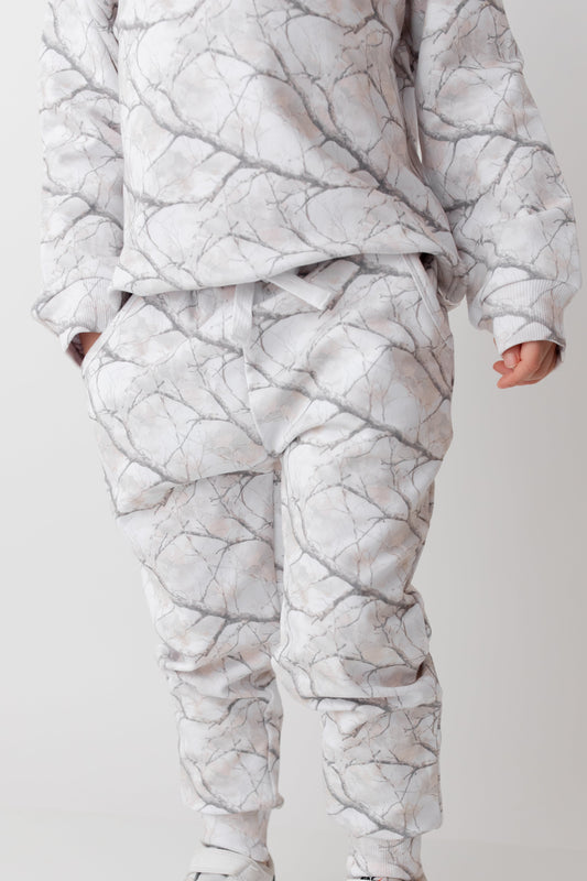 Whiteout- French Terry Joggers