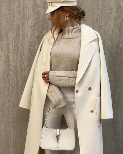Pre-Order. Re-Stock Ships March 5. Factor Classic Wool Blend Overcoat