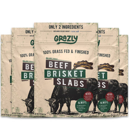 Beef Brisket Slabs - 100% Grass-Fed & Finished (ships in 4 business days)