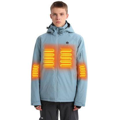 ANTARCTICA GEAR Heated Jacket, Ski Jacket Coat Men/Women Winter Coat