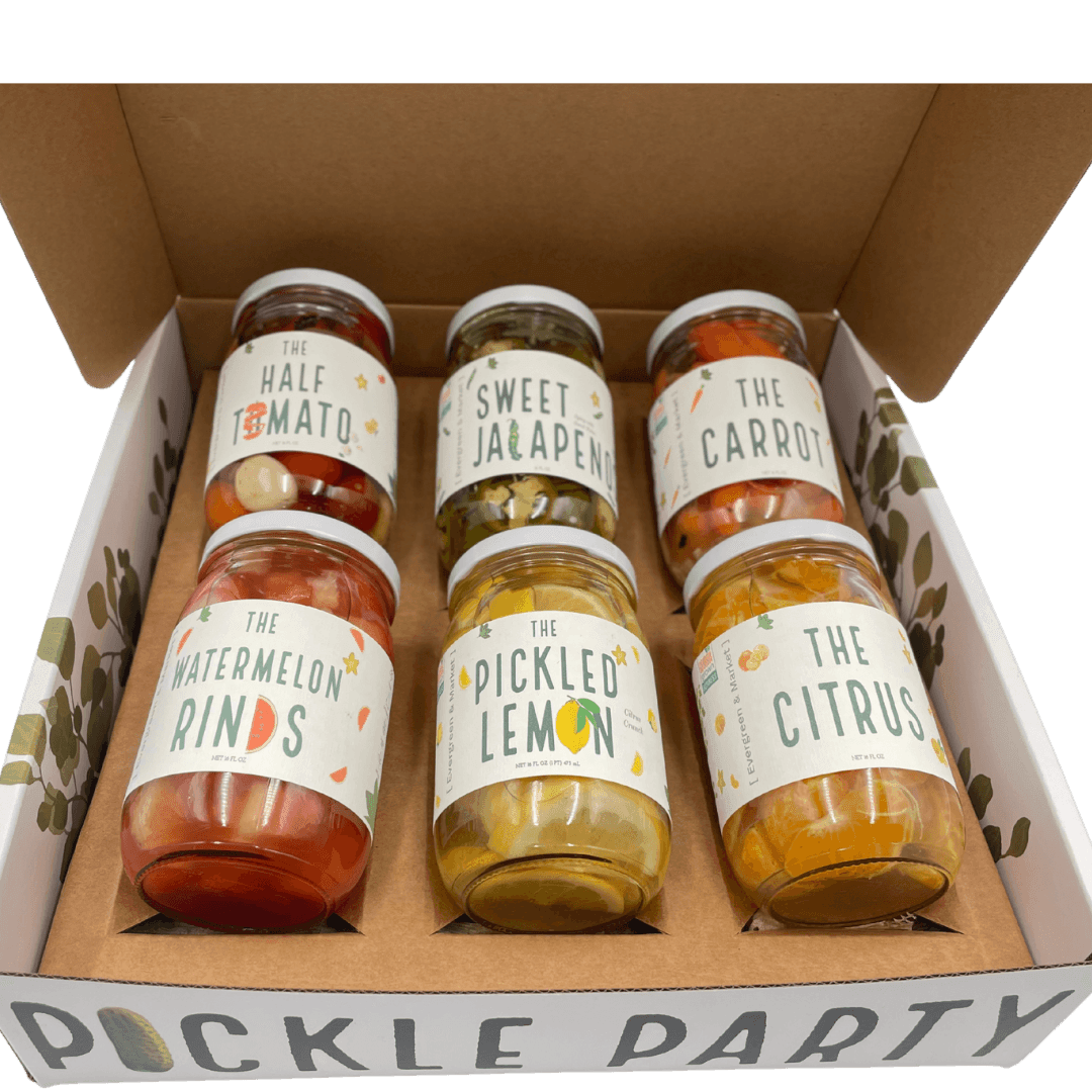 6 Jars Gift Box - Pickles for Gift Lovers | Unique Gift