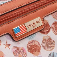 Nicole Lee Sun And Sand Hobo Handbag Pebbled Vegan Leather