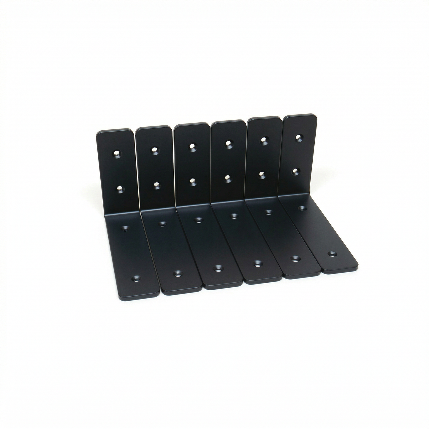 Kingsley DIY Home Wall Shelf Brackets | Heavy Duty 4" to 12" Wall Shelves