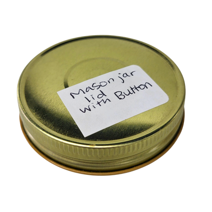 70 mm Mason Canning Jar Lid - Gold