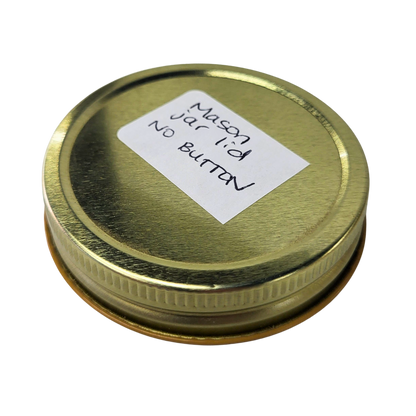 70 mm Mason Canning Jar Lid - Gold