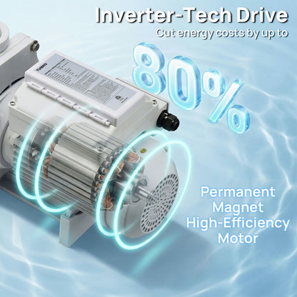 FlowSense Variable Speed Pool Pump, Above-Ground