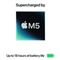 Apple MacBook Air 13.6" M5 10-Core 16GB 512GB SSD Sky Blue Laptop MDHH4LL/A (Early 2026)