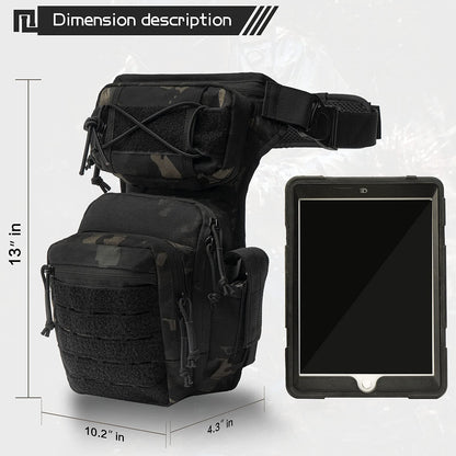 Drop Leg Bag for Men Thigh Pack Pouch