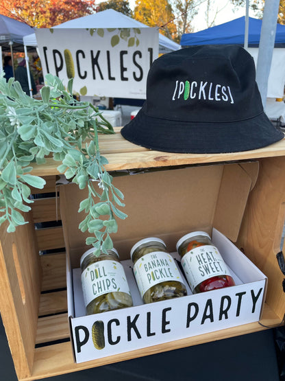 3 Jars Gift Box - Pickle Party Pack for Gourmet Lovers