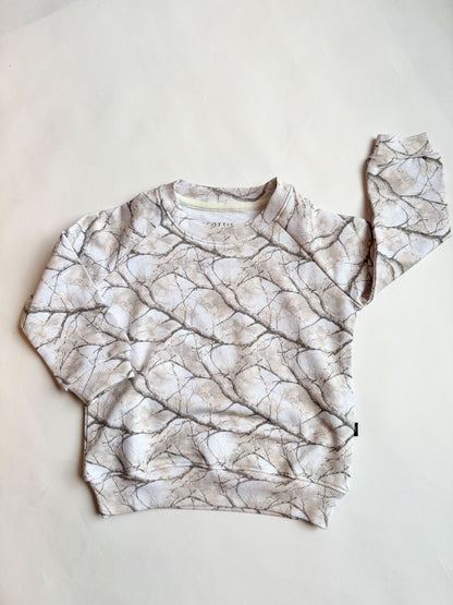 Whiteout- French Terry Crewneck Sweatshirt