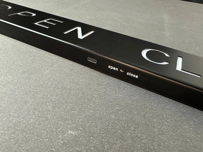 LED Open Closed Sign – RGB Business Sign with App Control