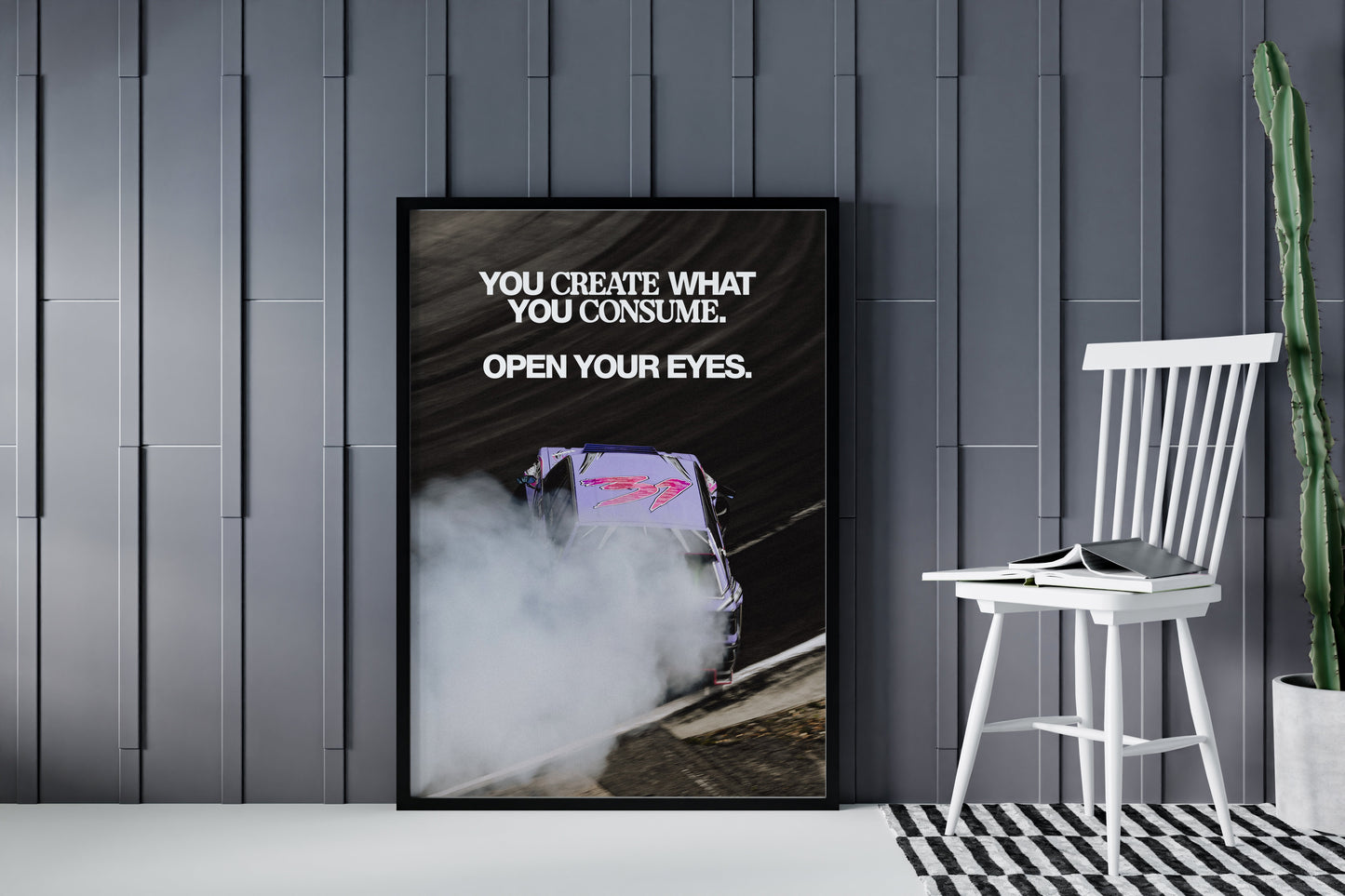 You Create What You Consume.