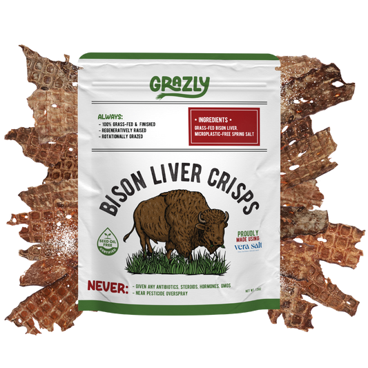 Bison Liver Crisps