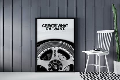 Create What You Want.