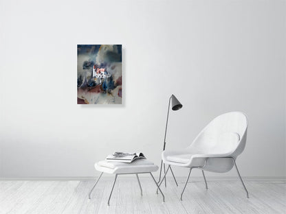 Mystical Castle Fine Art Print - Abstract Wall Decor, Home Office Decor, Gift for Art Lovers, Cozy Living Room Accent