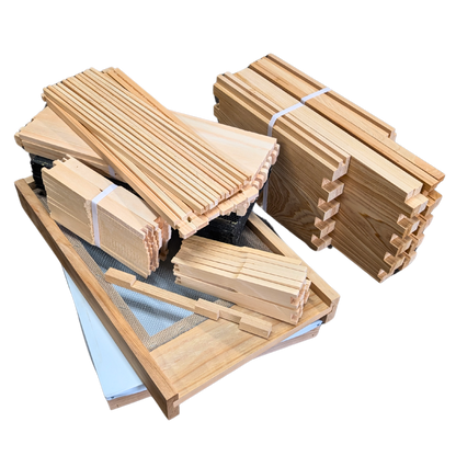 8-Frame Double Deep Box Hive Kit