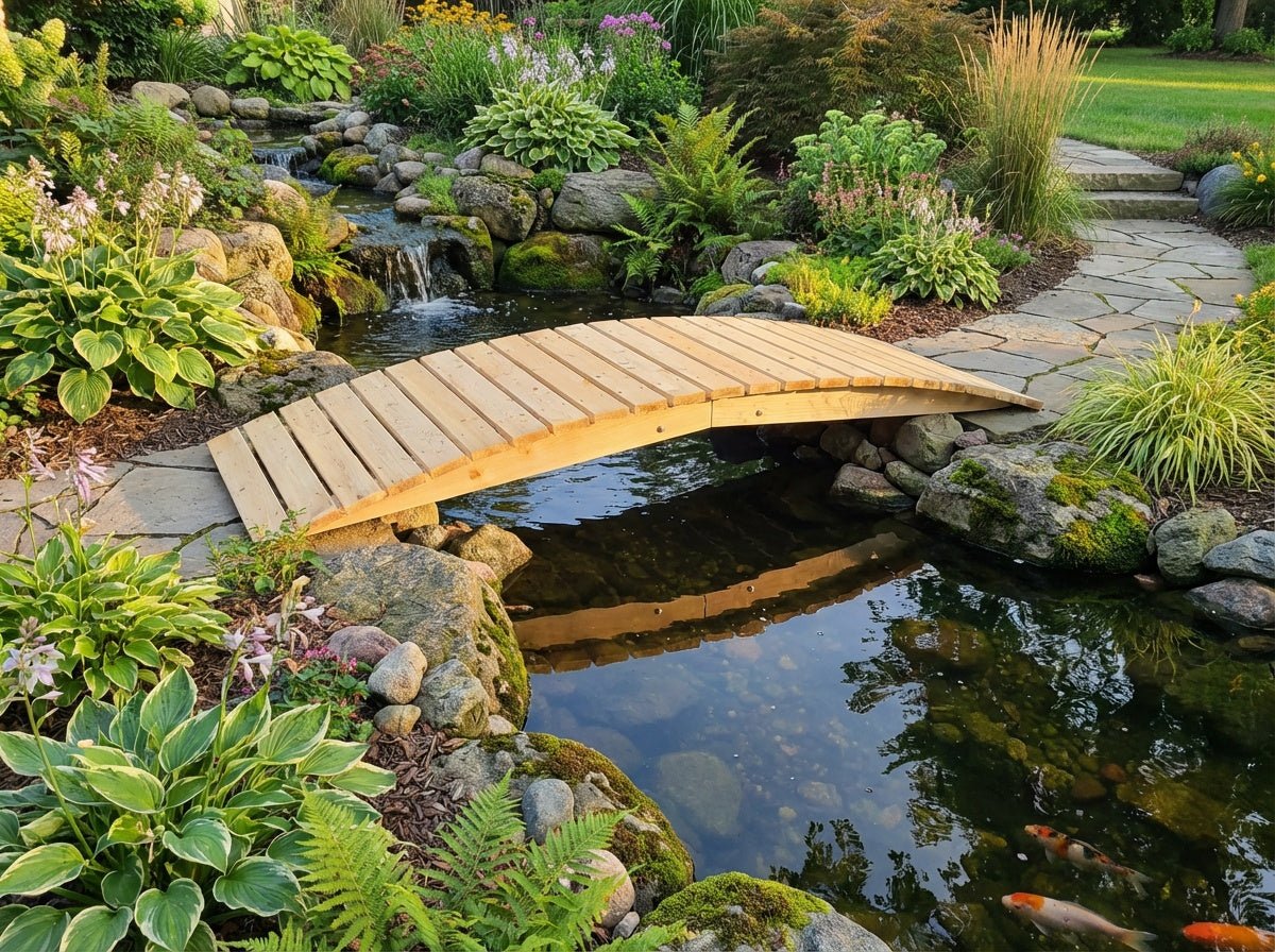 8 ft bridge with no railling