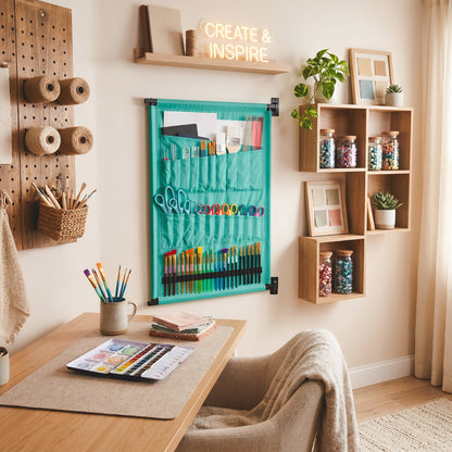 Pivot Panel Arts and Crafts Organizer