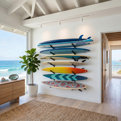 G-Vert Multi-Sport Board Rack | Indoor Adjustable Rack | 5 Levels