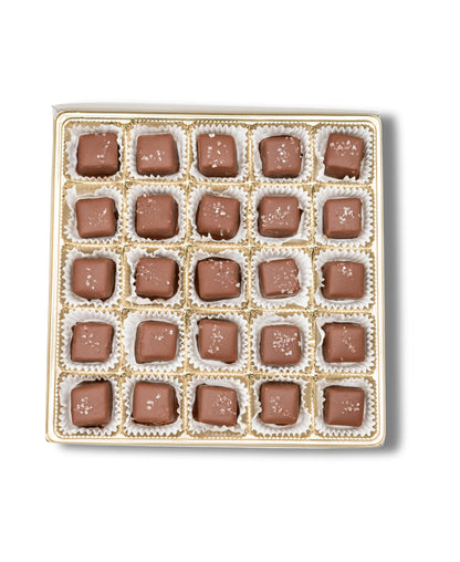 Chocolate Sea Salted Caramels Gift Box