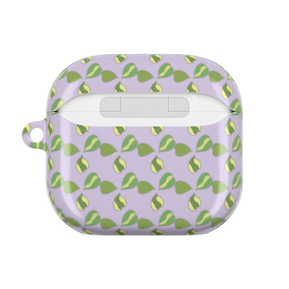 Hoya Kerrii Pattern Earbud Case – Slim Protective Cover With Carabiner
