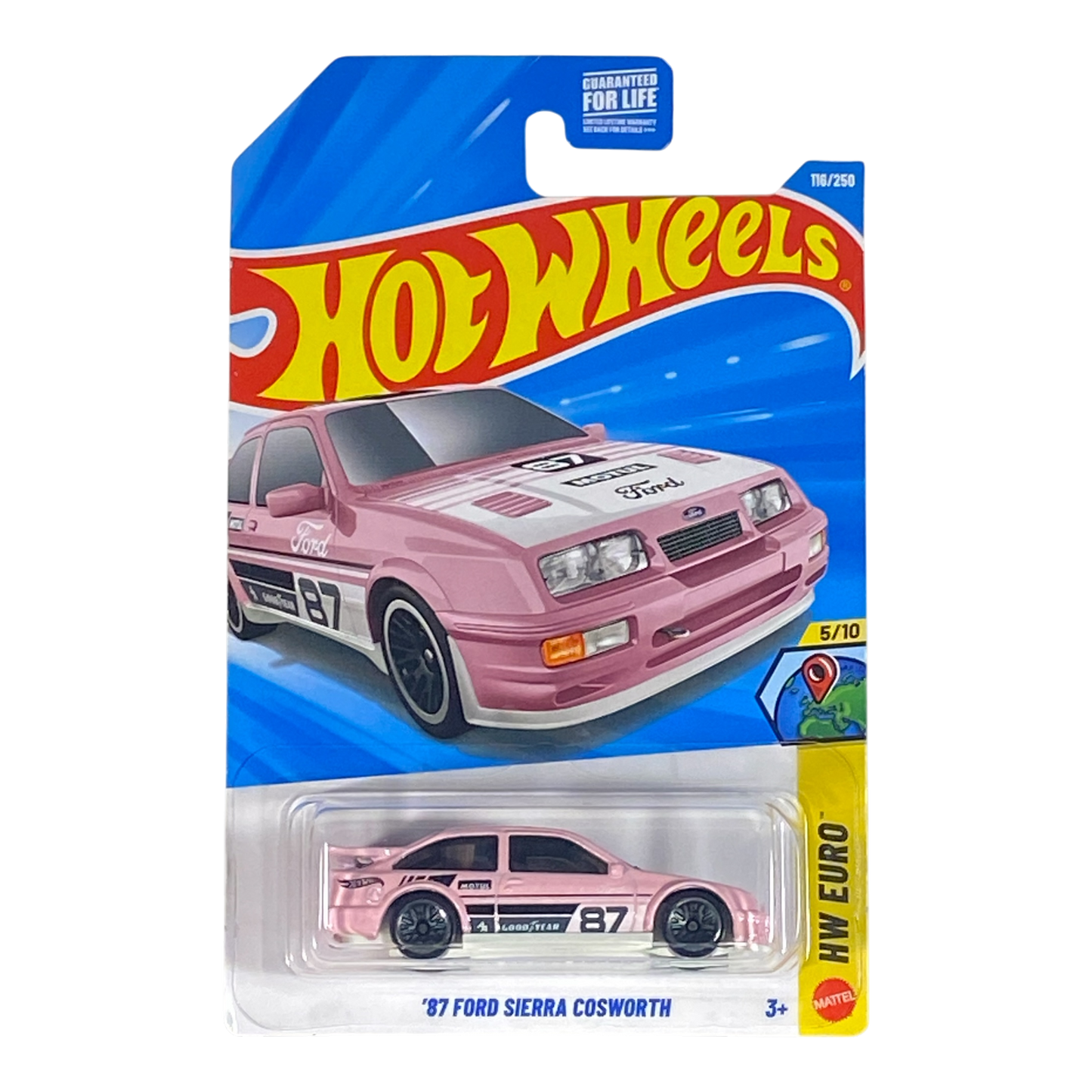 Hot Wheels '87 Ford Sierra Cosworth | Euro Series 5/10